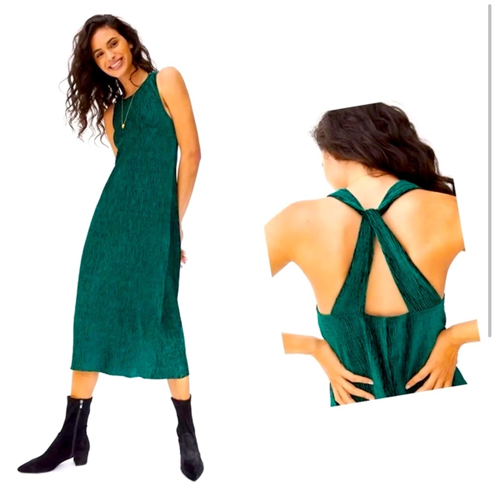 Anthropologie Maeve Adrienne Twist-Back Dress